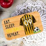 Δοχείου Φαγητού 2 Επιπέδων, με το Όνομα του Παιδιού, Yellow