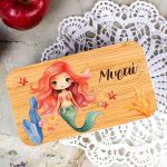 Δοχείου Φαγητού 2 Επιπέδων, με το Όνομα του Παιδιού, Ocean