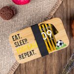 Δοχείου Φαγητού 2 Επιπέδων, με το Όνομα του Παιδιού, Yellow