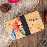 Δοχείου Φαγητού 2 Επιπέδων, με το Όνομα του Παιδιού, Ocean