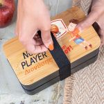 Δοχείου Φαγητού 2 Επιπέδων, με το Όνομα του Παιδιού, Shoot