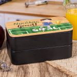 Δοχείου Φαγητού 2 Επιπέδων, με το Όνομα του Παιδιού, Goal