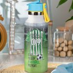 Παιδικό Παγούρι Θερμός με Όνομα & Καλαμάκι, Green Team