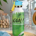 Παιδικό Παγούρι Θερμός με Όνομα & Καλαμάκι, Goal Keeper