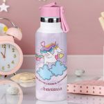 Παιδικό Παγούρι Θερμός με Όνομα & Καλαμάκι, Magical Unicorn