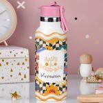 Παιδικό Παγούρι Θερμός με Όνομα & Καλαμάκι, Groovy Vibes