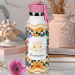 Παιδικό Παγούρι Θερμός με Όνομα & Καλαμάκι, Groovy Vibes