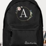 Σχολική Τσάντα Δημοτικού και Γυμνασίου, Μαύρο Χρώμα, Hoop