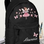 Σχολική Τσάντα Δημοτικού, Μαύρο Χρώμα, Fairy Princess