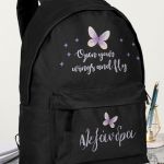 Σχολική Τσάντα Δημοτικού, Μαύρο Χρώμα, Star Butterfly