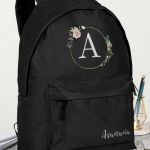 Σχολική Τσάντα Δημοτικού και Γυμνασίου, Μαύρο Χρώμα, Hoop