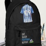 Σχολική Τσάντα Δημοτικού, Μαύρο Χρώμα, Soccer Star Blue