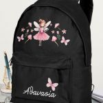 Σχολική Τσάντα Δημοτικού, Μαύρο Χρώμα, Fairy Princess