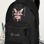 Σχολική Τσάντα Δημοτικού, Μαύρο Χρώμα, Little Fairy