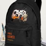 Σχολική Τσάντα Δημοτικού, Μαύρο Χρώμα, Epic Gamer