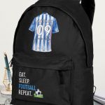 Σχολική Τσάντα Δημοτικού, Μαύρο Χρώμα, Soccer Star Blue