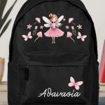 Σχολική Τσάντα Δημοτικού, Μαύρο Χρώμα, Fairy Princess