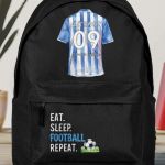 Σχολική Τσάντα Δημοτικού, Μαύρο Χρώμα, Soccer Star Blue