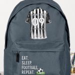 Σχολική Τσάντα Δημοτικού, Γκρι Χρώμα, Soccer Star Black