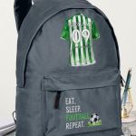 Σχολική Τσάντα Δημοτικού, Μπλε Χρώμα, Soccer Star Green