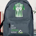 Σχολική Τσάντα Δημοτικού, Μπλε Χρώμα, Soccer Star Green