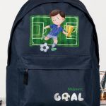 Σχολική Τσάντα Δημοτικού, Μπλε Χρώμα, Little Footballer