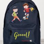 Σχολική Τσάντα Δημοτικού, Μπλε Χρώμα, Football Friends