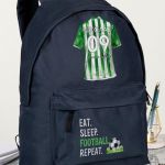 Σχολική Τσάντα Δημοτικού, Μπλε Χρώμα, Soccer Star Green
