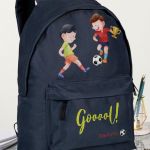 Σχολική Τσάντα Δημοτικού, Μπλε Χρώμα, Football Friends