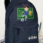 Σχολική Τσάντα Δημοτικού, Μπλε Χρώμα, Little Footballer