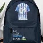 Σχολική Τσάντα Δημοτικού, Μαύρο Χρώμα, Soccer Star Blue