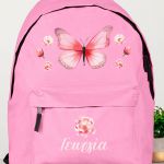 Σχολική Τσάντα Δημοτικού, Ροζ Χρώμα, Cute Butterfly