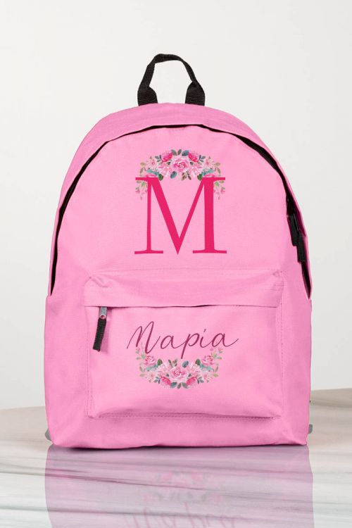 Σχολική Τσάντα Δημοτικού, Ροζ Χρώμα, Cute Floral