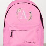 Σχολική Τσάντα Δημοτικού και Γυμνασίου, Ροζ Χρώμα, Hoop