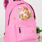 Σχολική Τσάντα Δημοτικού, Ροζ Χρώμα, Unicorn Princess