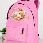 Σχολική Τσάντα Δημοτικού, Ροζ Χρώμα, Unicorn Princess