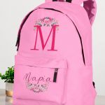 Σχολική Τσάντα Δημοτικού, Ροζ Χρώμα, Cute Floral