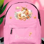 Σχολική Τσάντα Δημοτικού, Ροζ Χρώμα, Unicorn Princess