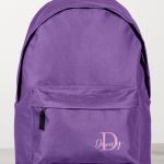 Σχολική Τσάντα Γυμνάσιο και Λύκειο, Μωβ Χρώμα, Minimal Girl