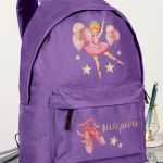 Σχολική Τσάντα Δημοτικού, Μωβ Χρώμα, Ballarina