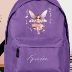 Σχολική Τσάντα Δημοτικού, Μωβ Χρώμα, Little Fairy