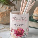 Μολυβοθήκη Προσωποποιημένη με Όνομα και Σχέδιο Love For You