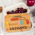 Παιδικό Δοχείο Φαγητού με το Όνομα του Παιδιού, Pixel Run