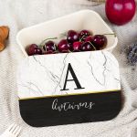 Παιδικό Δοχείο Φαγητού με το Όνομα του Παιδιού, Monogram