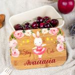 Παιδικό Δοχείο Φαγητού με το Όνομα του Παιδιού, Cute Dancer