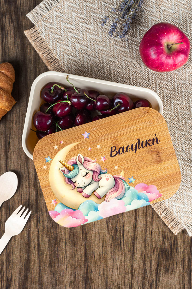 Παιδικό Δοχείο Φαγητού με το Όνομα του Παιδιού, Sweet Dreams