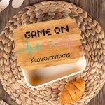 Παιδικό Δοχείο Φαγητού με το Όνομα του Παιδιού, Buttons