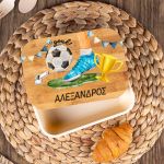 Παιδικό Δοχείο Φαγητού με το Όνομα του Παιδιού, Soccer Practice