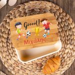 Παιδικό Δοχείο Φαγητού με το Όνομα του Παιδιού, Field Champions