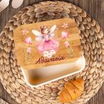 Παιδικό Δοχείο Φαγητού με το Όνομα του Παιδιού, Pixie Fairy